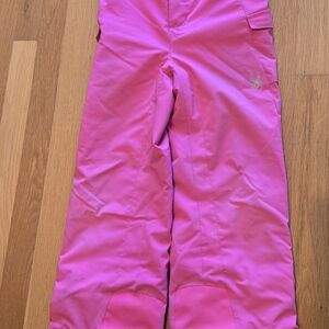 Spyder Kids Pink Snow Pants